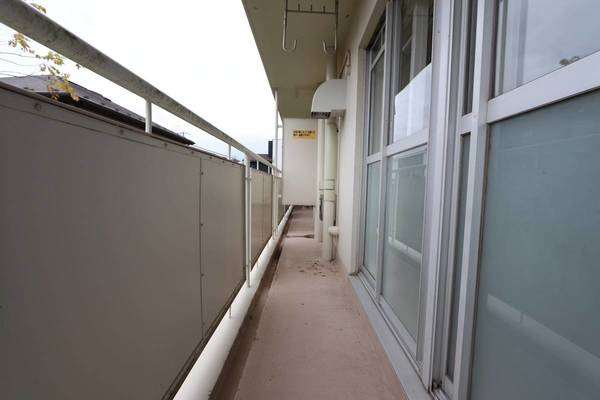 ビレッジハウス紫波2号棟のバルコニー|ビレッジハウスの同一物件・同一タイプの間取りの写真です