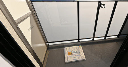 ザ・パークハビオ元浅草プレイスのバルコニー