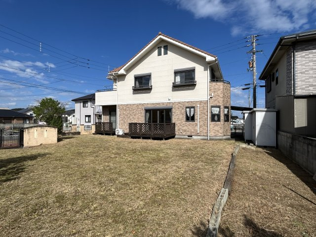 阿南市羽ノ浦町中庄洲崎中古戸建の庭