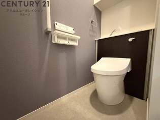 コンパクトで使いやすいトイレです