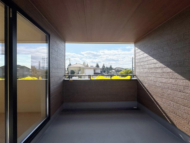 新築戸建・新築建売　福島市方木田字上原【長期優良住宅】吉井田小・福島一中のバルコニー