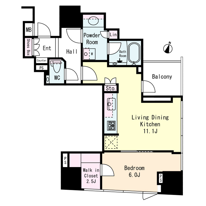 パークホームズ南池袋の間取り