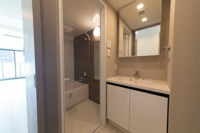 プラウドフラット両国イーストの洗面所