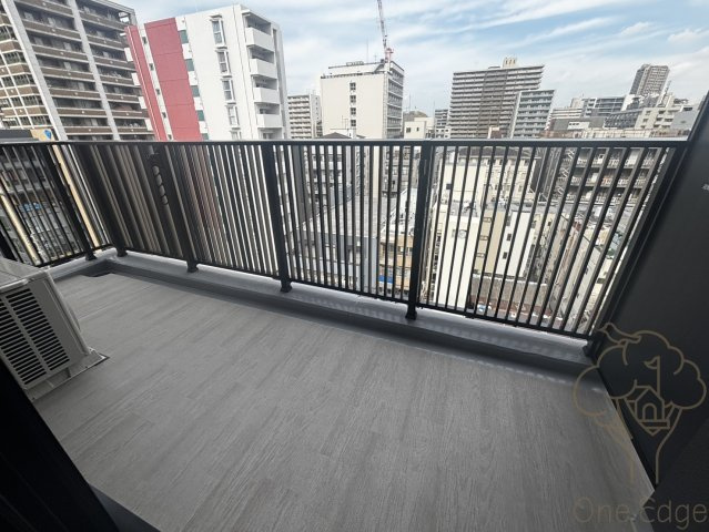 ルフォンプログレ南森町のバルコニー