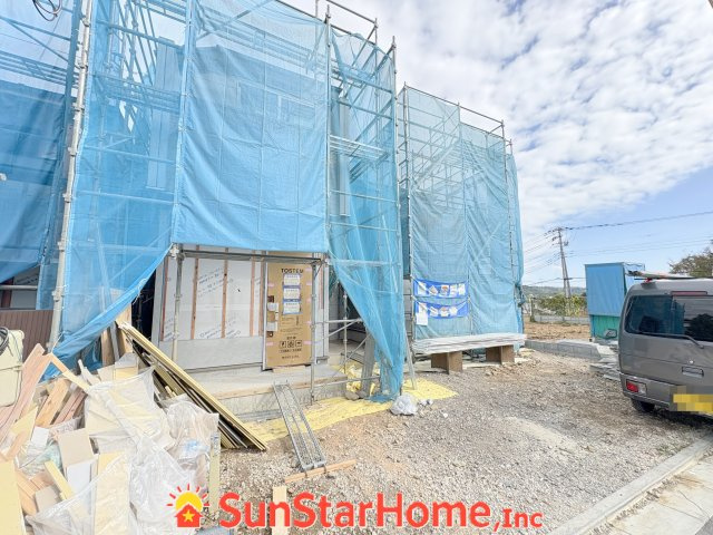 【サンスターホーム】あきる野市瀬戸岡　新築8号棟の外観