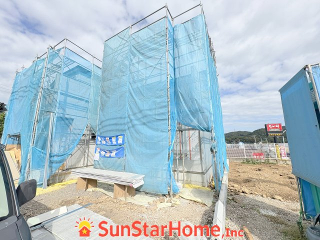 【サンスターホーム】あきる野市瀬戸岡　新築8号棟の外観
