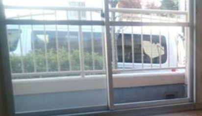 川崎市多摩区栗谷４丁目の賃貸マンションのバルコニー