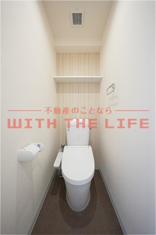 PROUDⅡ花畑（プラウド）【キャッシュバック対象物件】のトイレ|トイレもきれいです