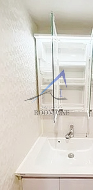 プラサート22の洗面所|洗面台です。