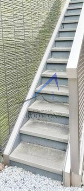 ＳＡＲＴＥＨ　エスポワールのその他共用部分|共有階段です。