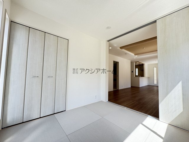 東村山市秋津町4丁目・全7棟　新築一戸建　3号棟の和室|和室4.5帖