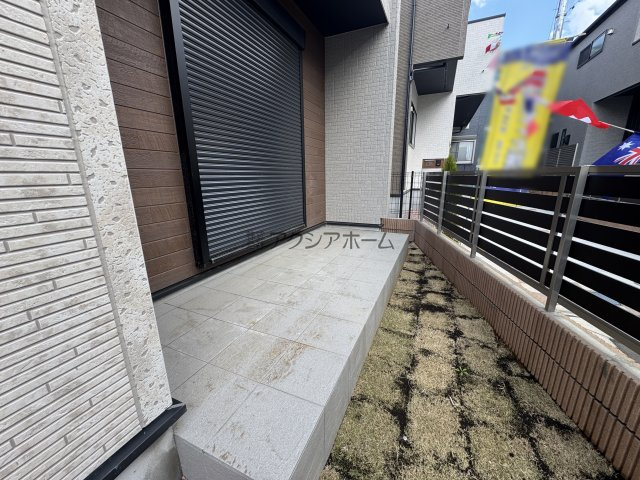 東村山市秋津町4丁目・全7棟　新築一戸建　3号棟の庭