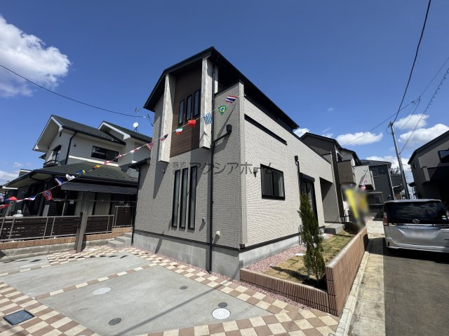 東村山市秋津町4丁目・全7棟　新築一戸建　3号棟の外観|【全7棟・3号棟】建物致しました!!是非この機会にご見学下さいませ♪