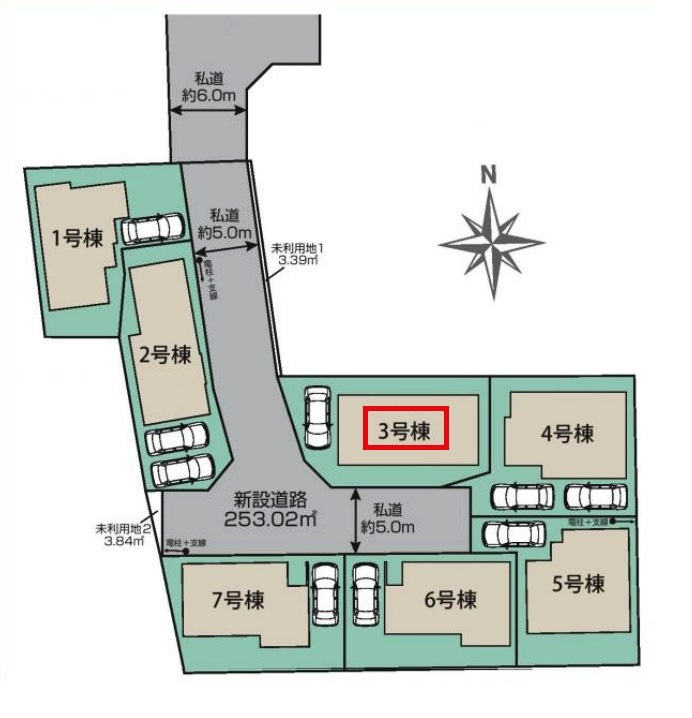 東村山市秋津町4丁目・全7棟　新築一戸建　3号棟の設備