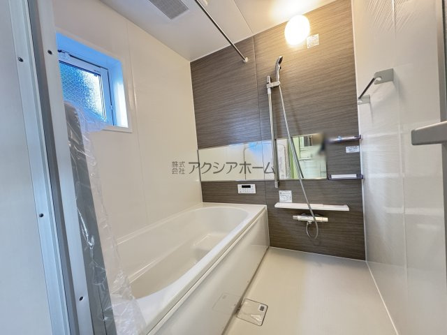 東村山市秋津町4丁目・全7棟　新築一戸建　3号棟の浴室|1坪サイズ・浴室乾燥機付ユニットバス