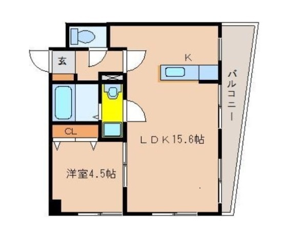 宮崎市　一棟RCマンションの間取り