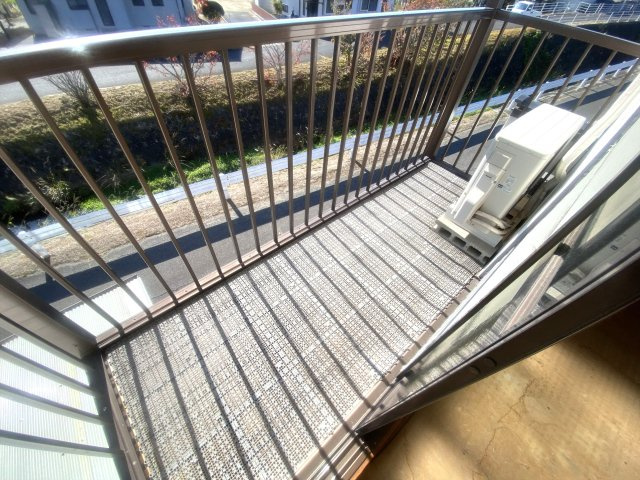 藤竹借家のバルコニー