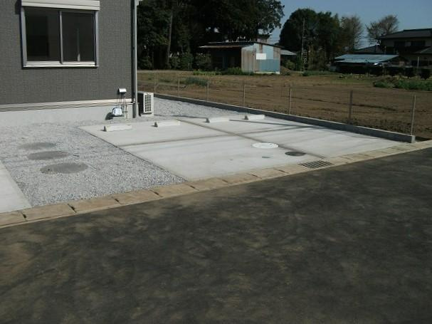 都部戸建貸家　Ｄ棟の駐車場|共有スペース