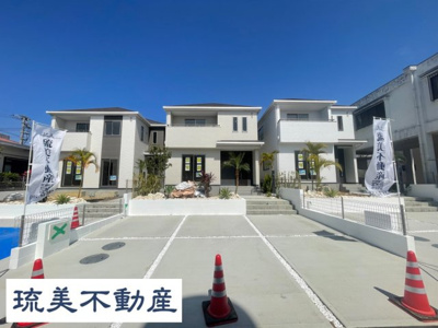 【外観】 | 読谷村上地（全3棟）B・C号棟 | ※全棟並列駐車2～3台可♪