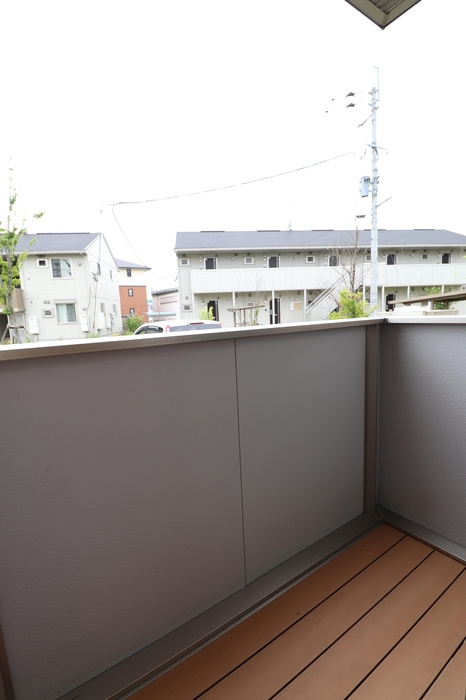 久留米市東櫛原町のアパートのバルコニー|お洗濯にも便利なバルコニー付き