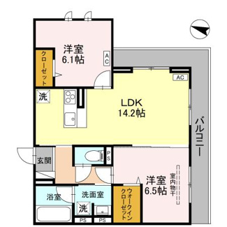 【間取り】 | マルシェル館浦和美園