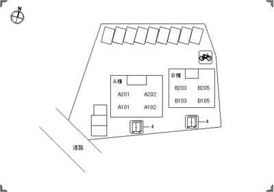 【区画図】 | ボヌールS