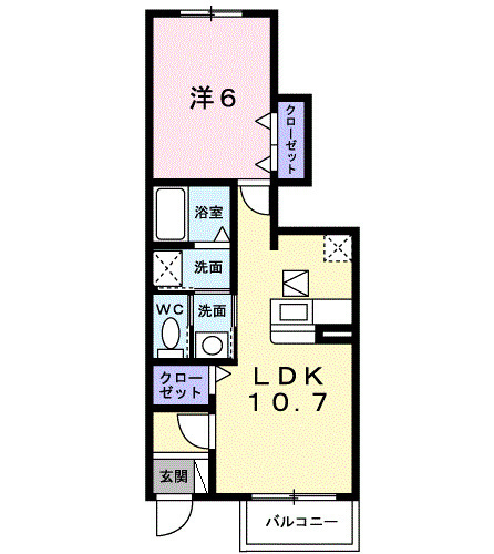 サワーパルシェの間取り