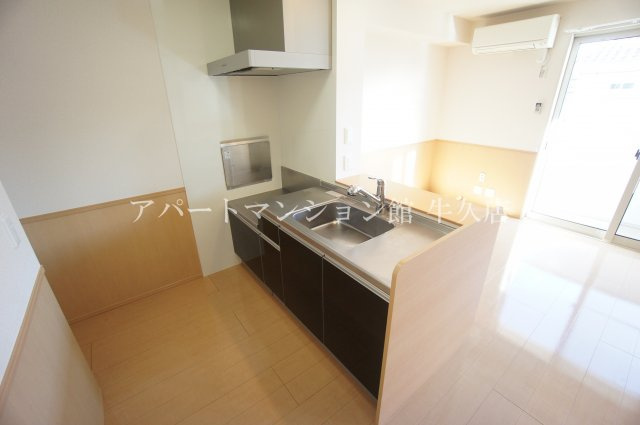 ひたち野 Villa.Palのキッチン