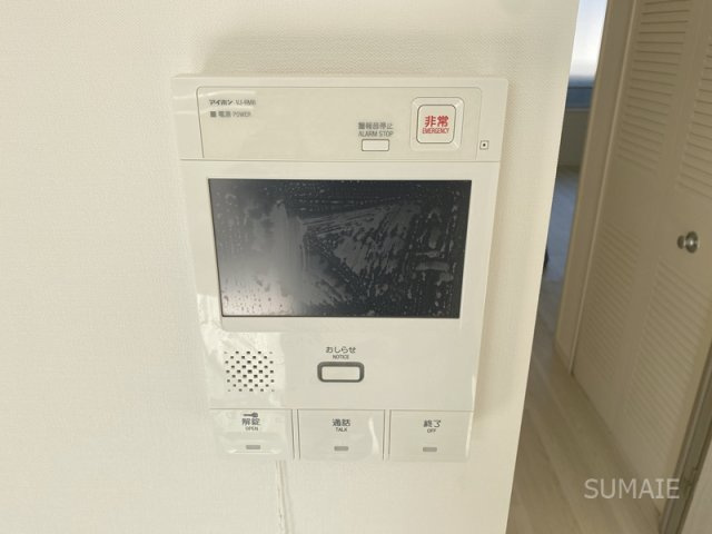 セレーノ大宮A棟のセキュリティ|モニター付きインターホン