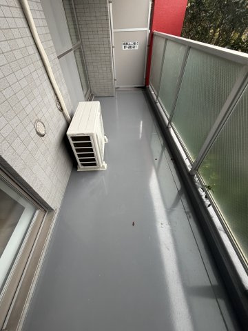 ファミリーフジ２のバルコニー