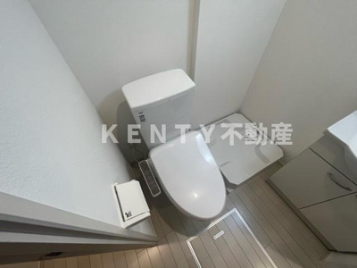 【トイレ】 | パークテラス大森 | 落ち着いた色調のトイレです