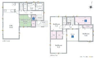【間取り】 | GRAN　FELIDIA佐倉市井野 | 汚れた外遊び道具もそのまま収納でき、部屋を汚しません。