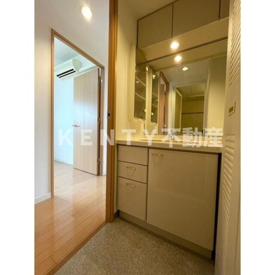 【洗面所】 | ヒルレジデンス大崎 | スペースが確保できる洗面所です