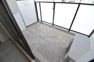 【バルコニー】 | スプランディッド十三本町 | 広々としたバルコニーです