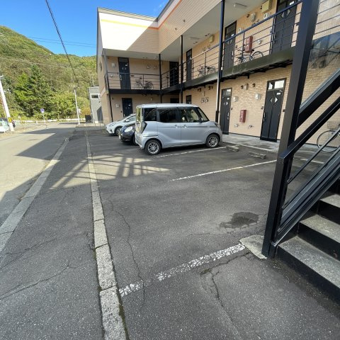 学）パルミエールたんぽぽの駐車場