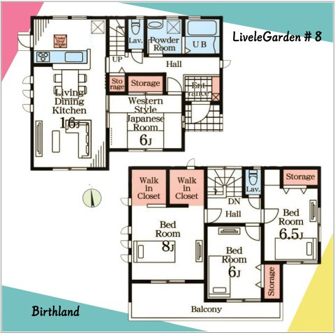 新築戸建・建売　太田第14下田島町　Livele Garden　全8棟
