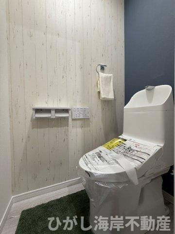 中銀茅ヶ崎マンシオンのトイレ|新規リフォーム完了！　洗浄機能付きお手洗い