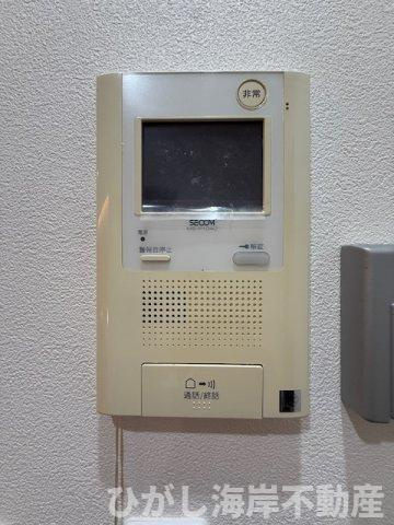 中銀茅ヶ崎マンシオンのセキュリティ|TVモニター付きインターフォン