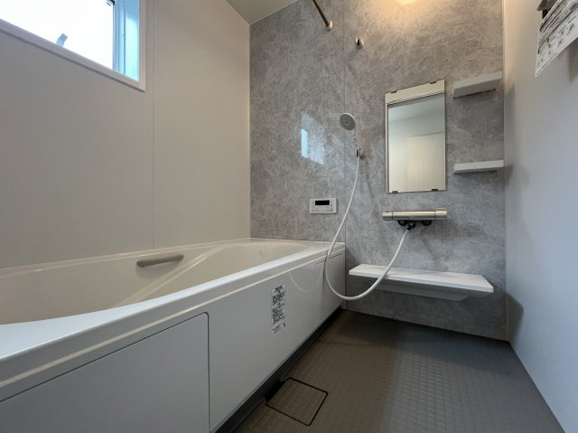 びっくり！クリビツ！久比里2【新築未入居】戸建の浴室|ゆったり過ごせるお風呂です