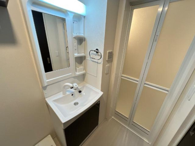 【洗面所】 | 袖ケ浦市蔵波新築マンション | 洗髪洗面化粧台（イメージ）