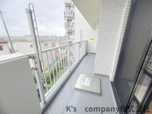 茅ヶ崎市高田1丁目　アルカディア茅ヶ崎Bのバルコニー|バルコニー☆