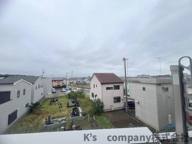 茅ヶ崎市高田1丁目　アルカディア茅ヶ崎Bの展望|バルコニーからの眺望☆