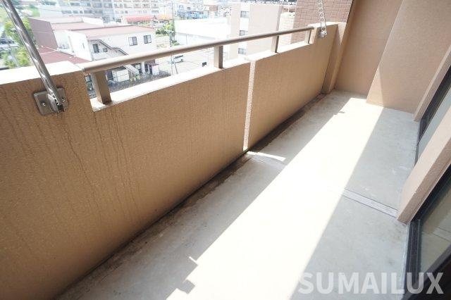 インフィニティ田迎のバルコニー