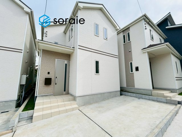 入間小谷田22期　新築戸建て　ハートフルタウンの外観|令和8年4月24日撮影。