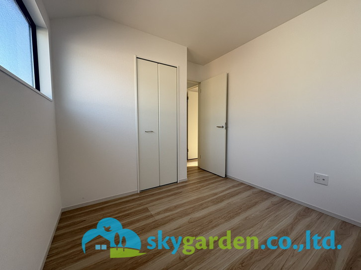 藤沢市片瀬6期　新築戸建　全2棟1号棟の洋室|個人の部屋や寝室として使える洋室です