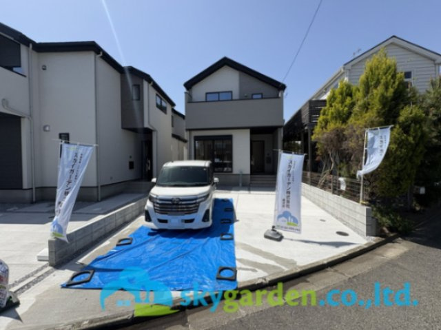 藤沢市片瀬6期　新築戸建　全2棟1号棟の外観