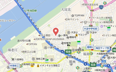 【地図】 | セオリー梅田ドムス