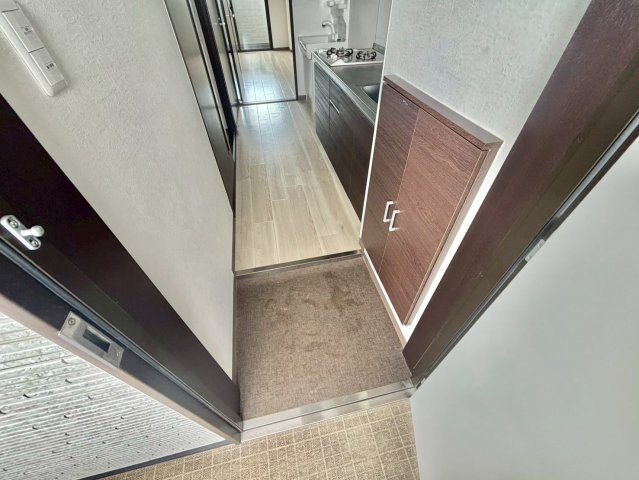 ラフェスタ妻鹿の玄関