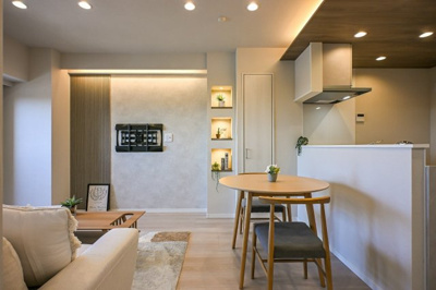 【居間・リビング】 | ジェイパーク文京白山 | こちらの居間で趣味の時間をお楽しみください