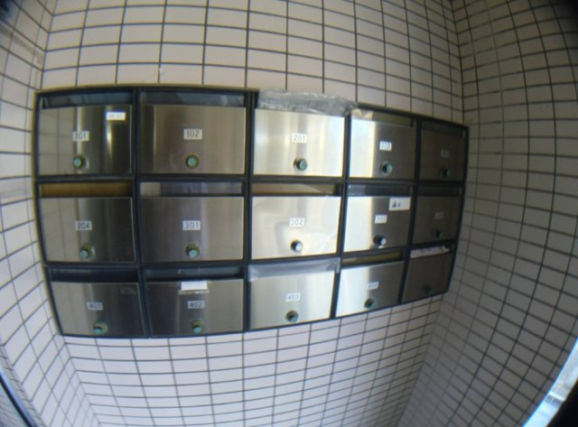 収納の多いポストです